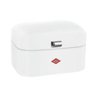 BROTKASTEN Weiß 28/21.5/17 cm 8012215 - Weiß, Metall (21.5/17/28cm) - Wesco