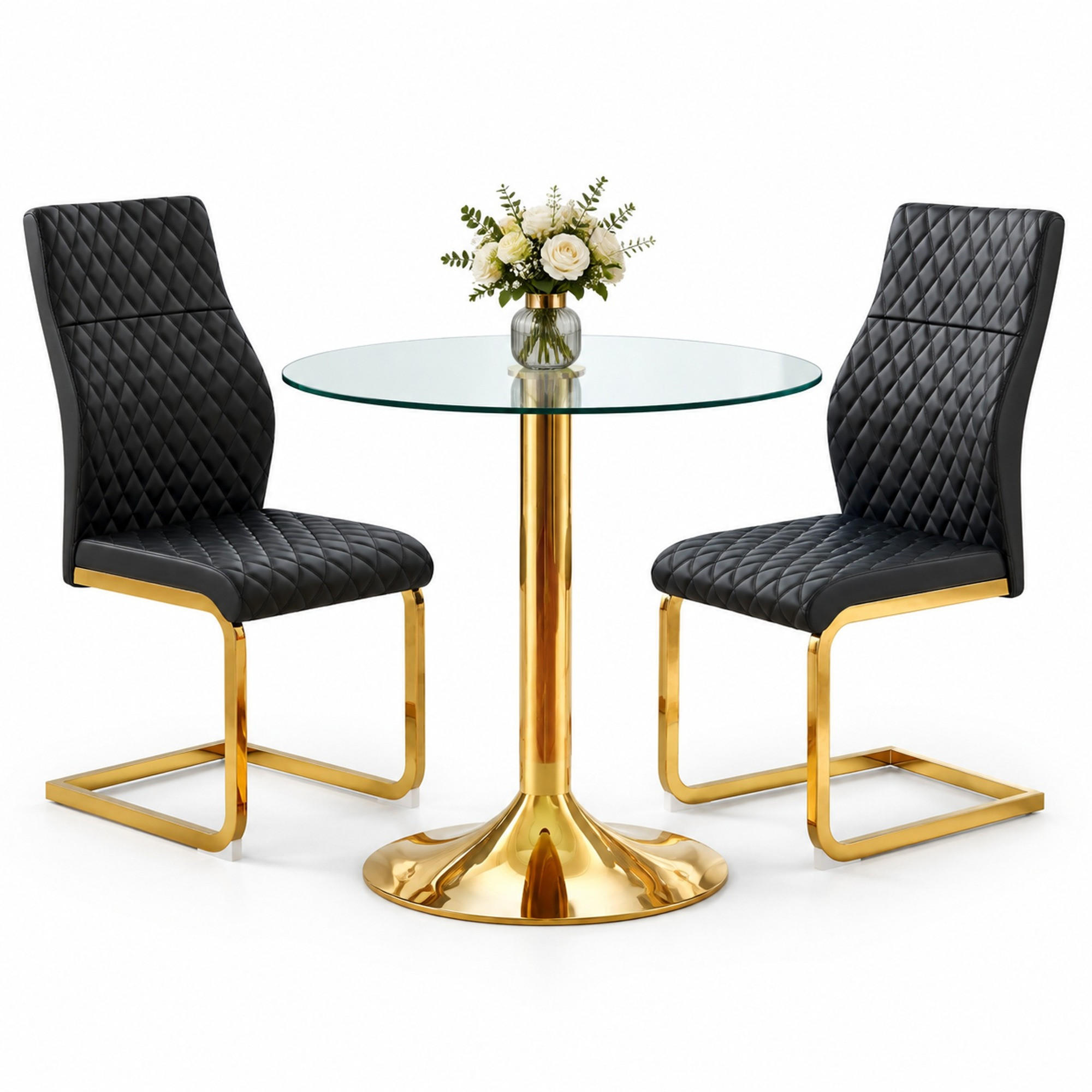 Meubliv Esszimmer-Set Mehrfarbig 85x76x85 cm