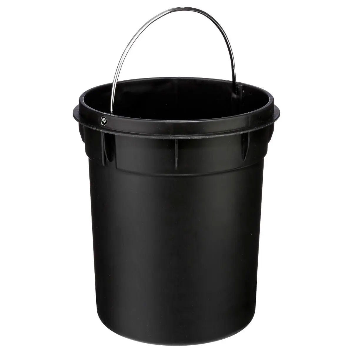 KOSMETIKEIMER Mülleimer 3 l 17/17/24 cm - Weiß, Metall (17/24/17cm) - 5five Simply Smart