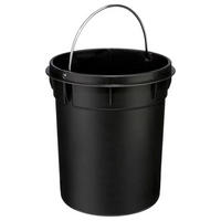KOSMETIKEIMER Mülleimer 3 l 17/17/24 cm - Weiß, Metall (17/24/17cm) - 5five Simply Smart