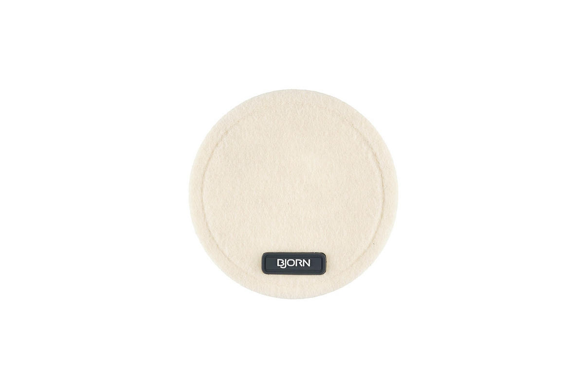 UNTERSETZER - 6er-Set - Recycelter Filz in Beige - Beige, Textil (10/10cm) - Björn