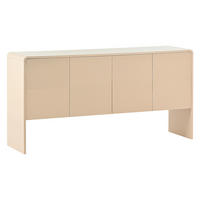 SIDEBOARD Holzoptik mit 3 Türen und viel Stauraum - Eichefarben, Holzwerkstoff (152.5/76.5/40cm) - Urban Meuble