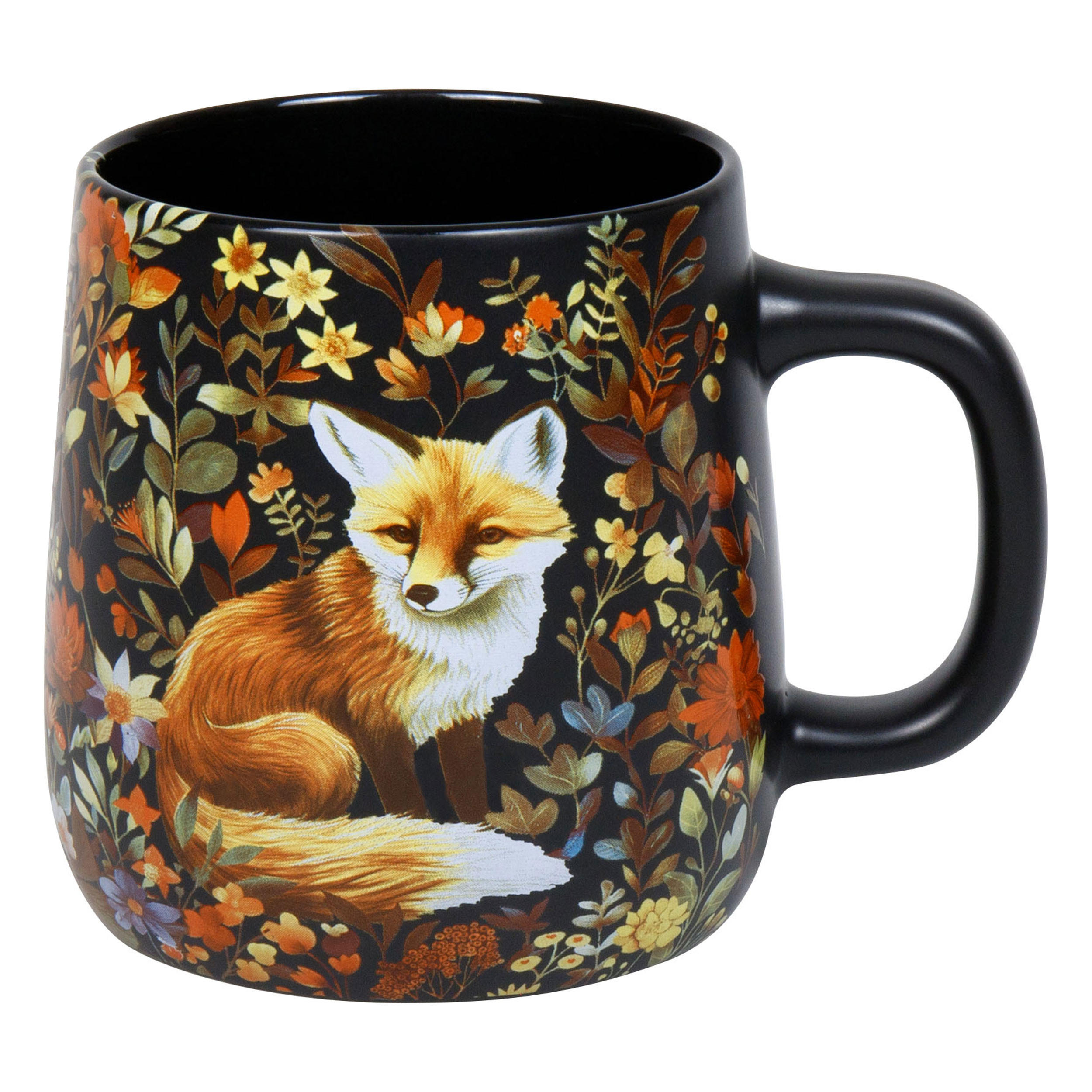KAFFEEBECHER Forest Wildlife - Fox - Naturfarben, Keramik (0.4L) - Könitz