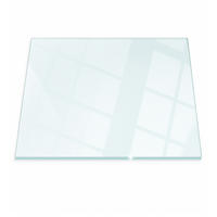 GLASPLATTE für Kamin 80x60 cm - Transparent, Glas (80/60/0.4cm) - ArtPrintCave