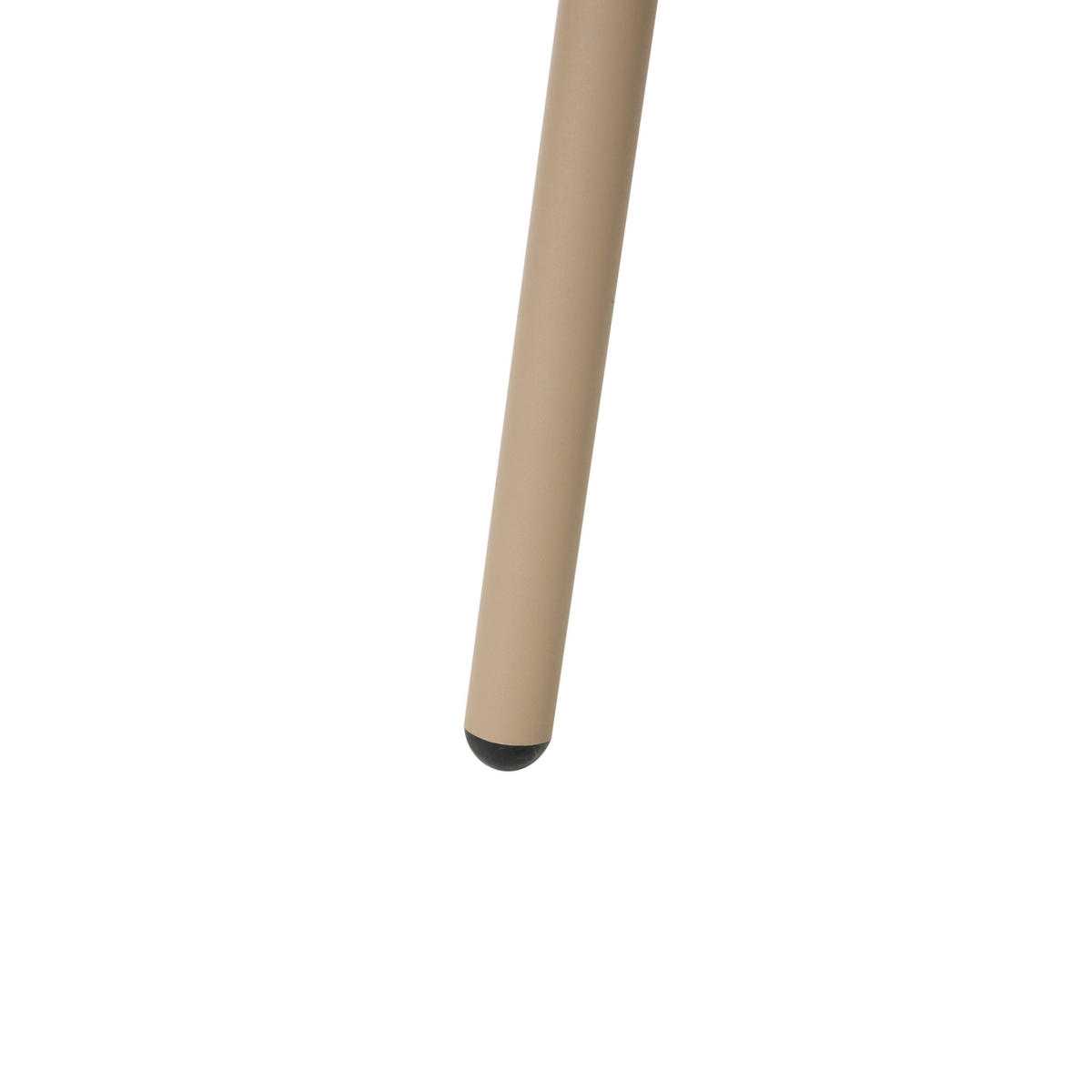 GARTENSTUHL Beige Ovaro - Beige, Kunststoff (74/78/68cm) - Beliani