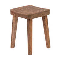 HOCKER Lupo Massivholz naturfarben - Naturfarben, Holz (30/40/30cm) - DESIGN DELIGHTS