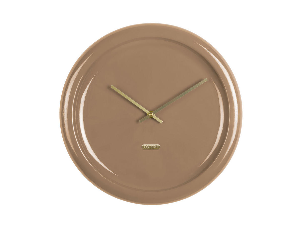WANDUHR Cadiz Disc - Braun - Braun, Metall (35/35/4.5cm) - Karlsson