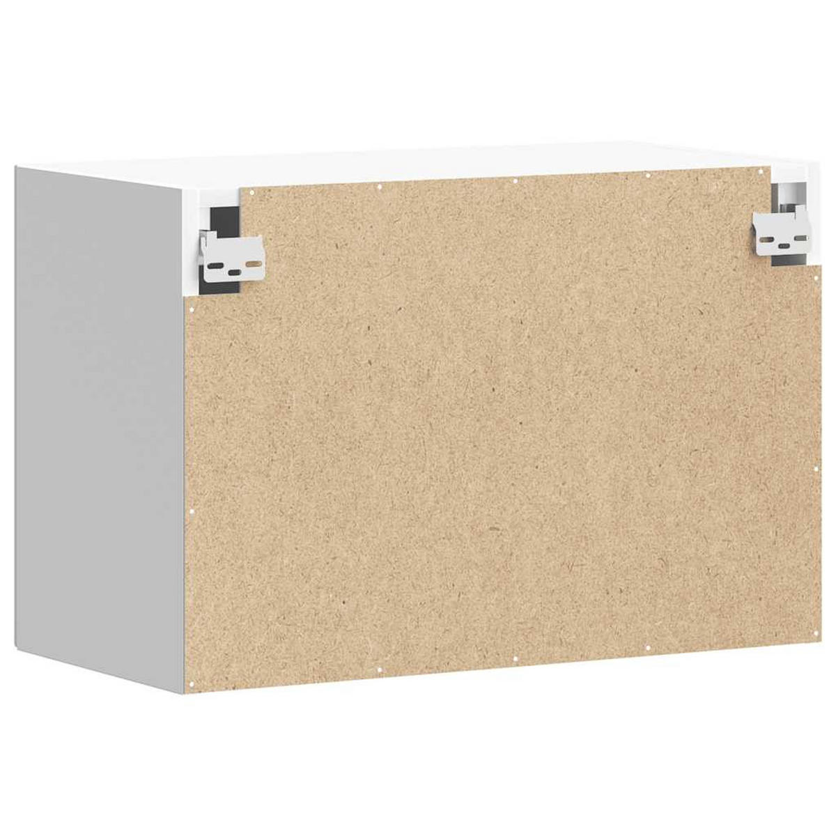 KÜCHENOBERSCHRANK Lucca mit 1 Tür 60/31/40 cm aus Holzwerkstoff Weiß - Weiß, Holz (60/40/31cm) - vidaXL