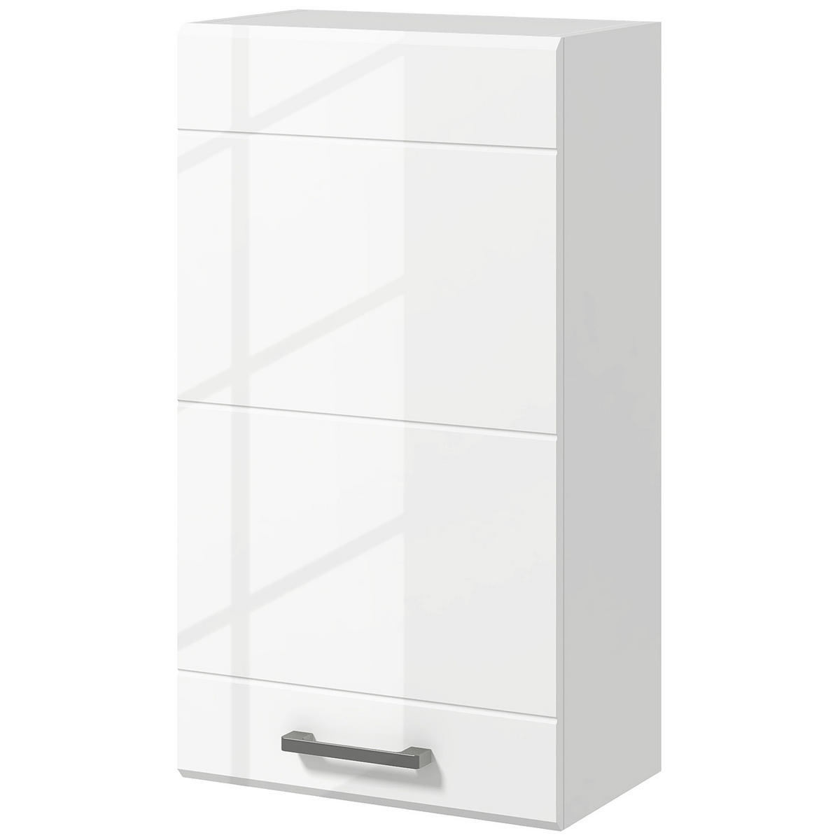 HÄNGESCHRANK DE-15880 3 Ebenen mit verstellbarem Einlegeboden Weiß - Weiß, Holzwerkstoff (22.5/70/37cm) - ComfortXL