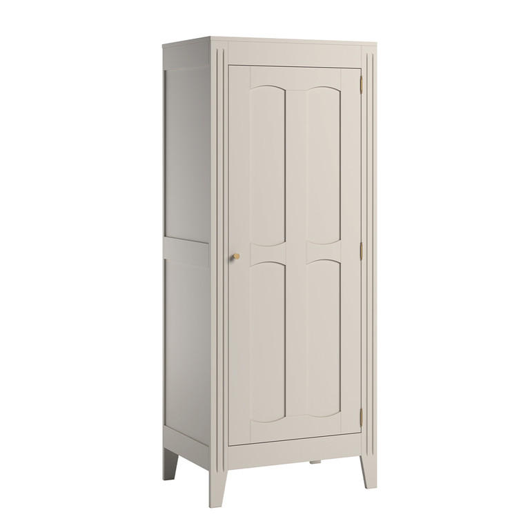 SCHRANK 1 Tür Milenne Beige - Beige, Holz (80/197/55cm) - Petits-meubles