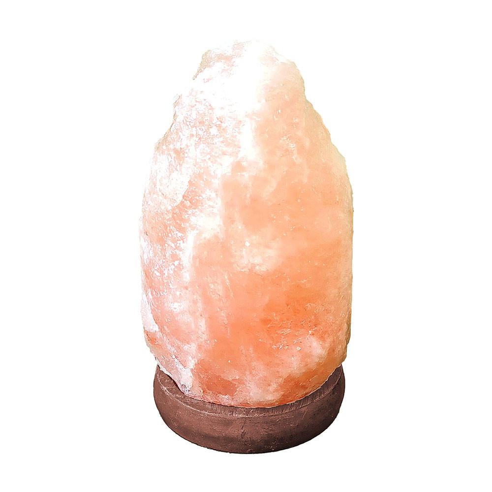 LED TISCHLEUCHTE Stone Braun - Braun, Holz (8.8/8.8/11.4cm) - Globo Lighting