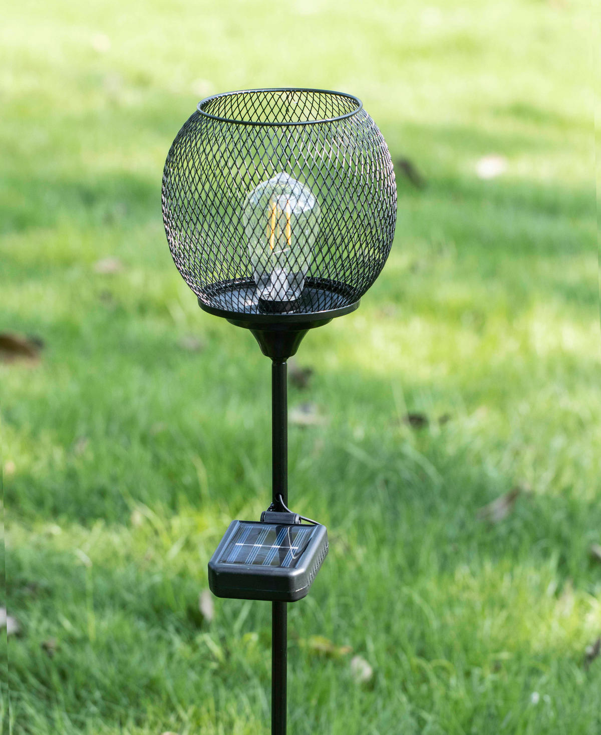 LED-SOLAR-GARTENSTÄBE - automatische Beleuchtung für stimmungsvolles Licht im Außenbereich, wetterbeständig - Weiß, Kunststoff (15/15/80cm) - Northpoint