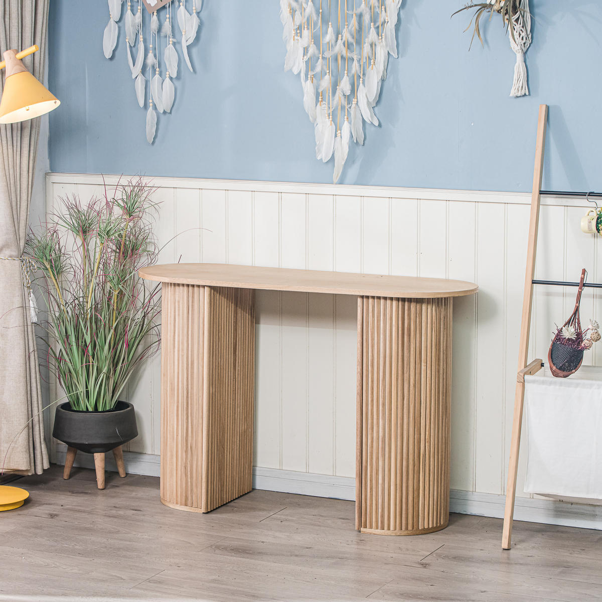 KONSOLENTISCH Rechteckig Braun 110 x 40 x 74 cm - Braun, Holz (40/110/74cm) - Nordlys