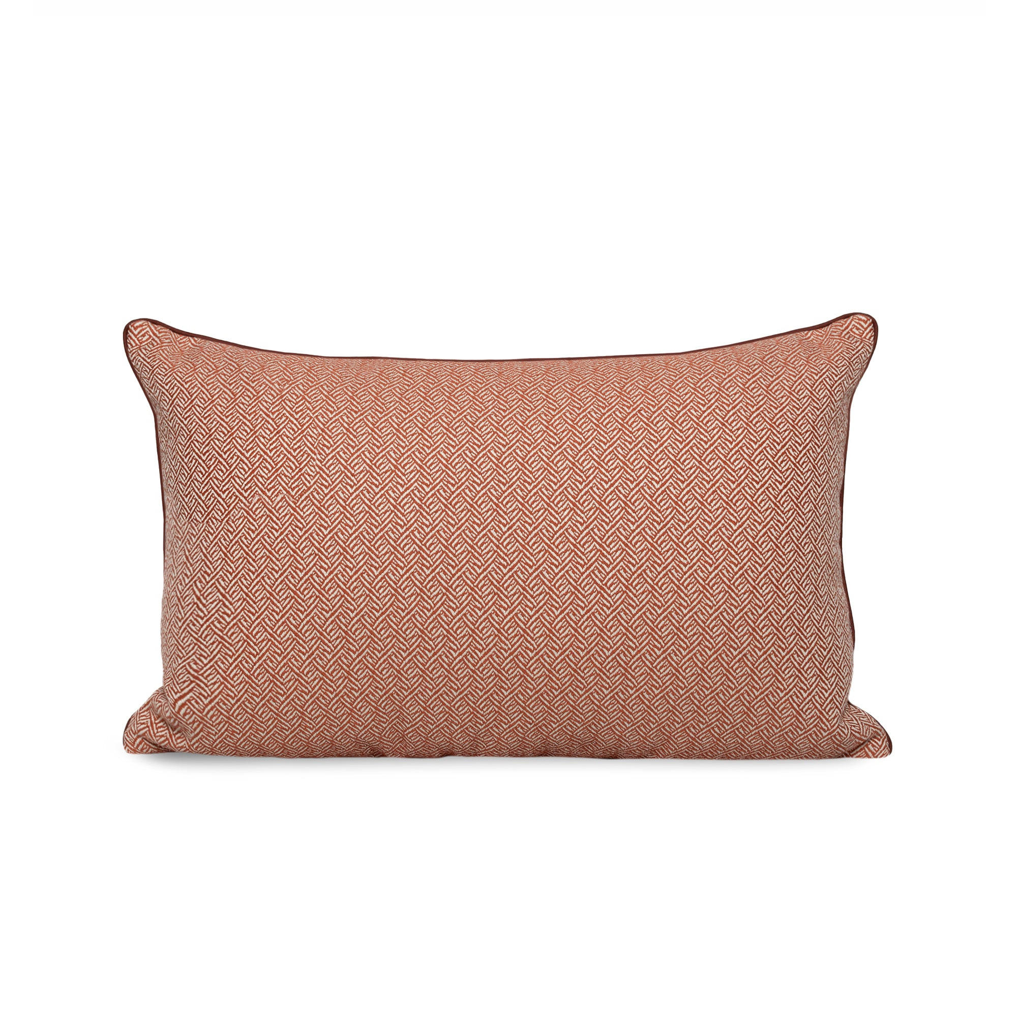 KISSENBEZUG dekorativ herringbone 60x40 cm terrakota - Terracotta, Textil (40/60cm) - Happy Friday