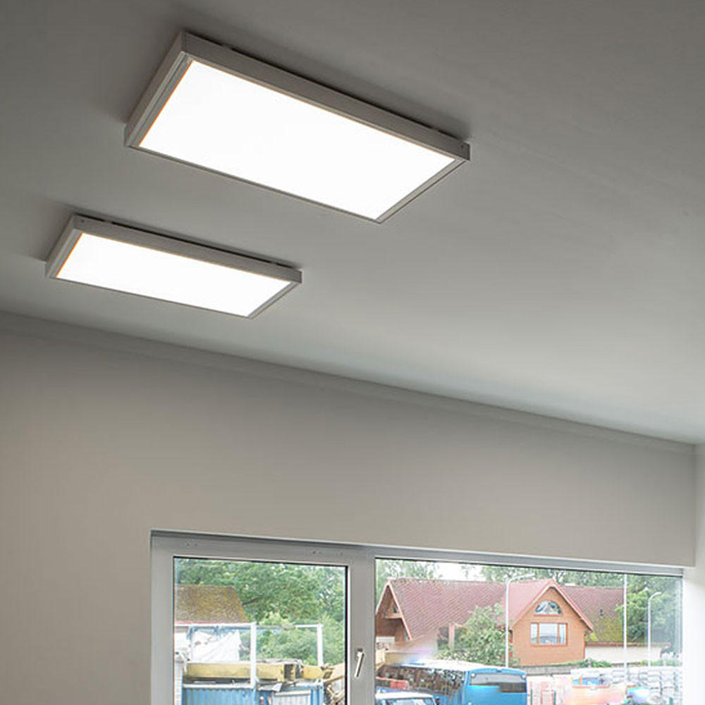 Thumbnail - Led, Weiß, Metall, Quadratisch, G, 14x2.4x14 cm, Lampen & Leuchten, LED Beleuchtung, LED-Deckenleuchten