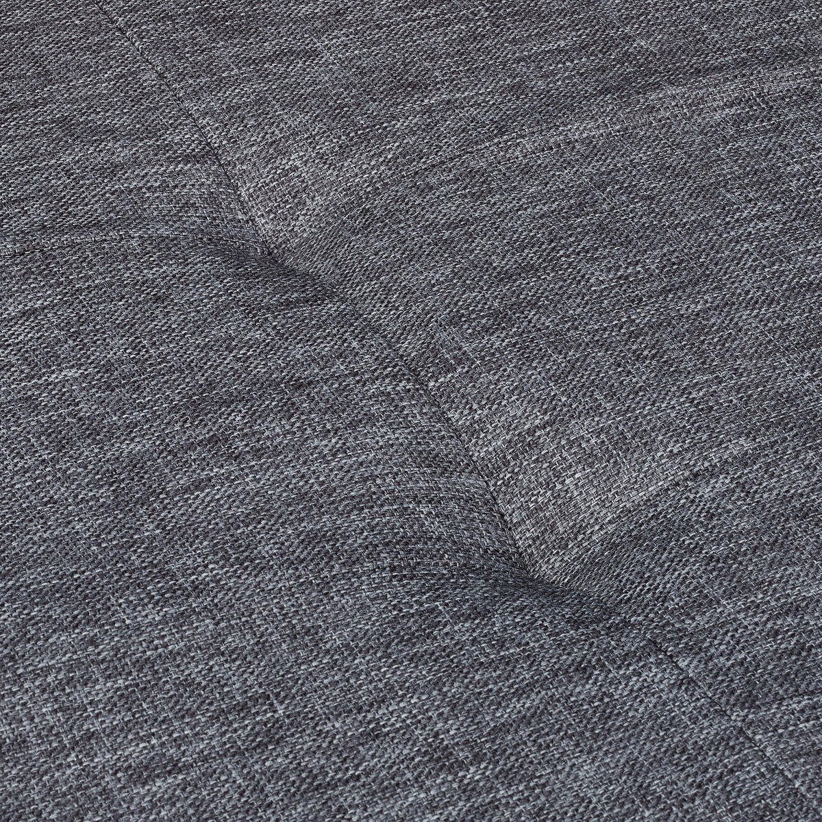 SITZBANK - Anthrazit, Holzwerkstoff/Textil (76/38.5/37cm) - Relaxdays