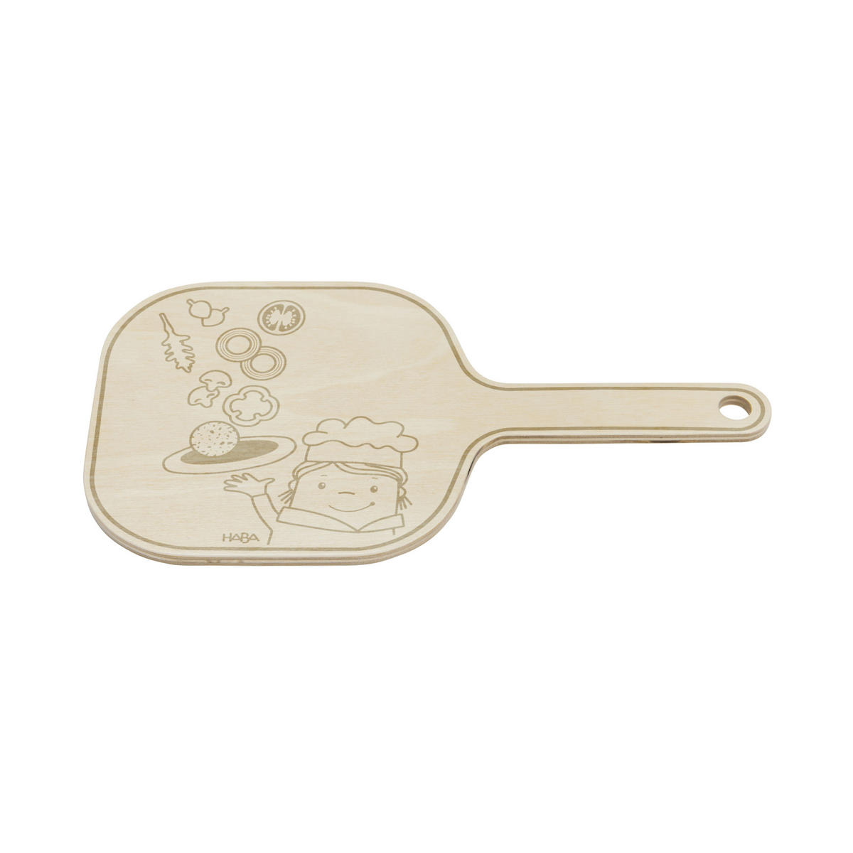 PIZZA-SETMIT Brettchen, ab 3 Jahren - Multicolor, Naturmaterialien (19.6/25.4cm)