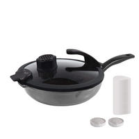 SCHMORPFANNE 24cm mit Deckel - Anthrazit, Metall (50/33/18cm)