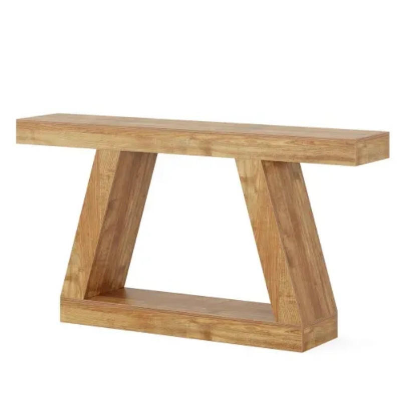 KONSOLENTISCH Natur 140/30/80 cm - Naturfarben, Holzwerkstoff (30/140/80cm) - PANGIVO