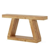 KONSOLENTISCH Natur 140/30/80 cm - Naturfarben, Holzwerkstoff (30/140/80cm) - PANGIVO