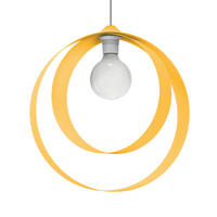 HÄNGELEUCHTE - Gelb, Metall (7/40/40cm) - Lumicom