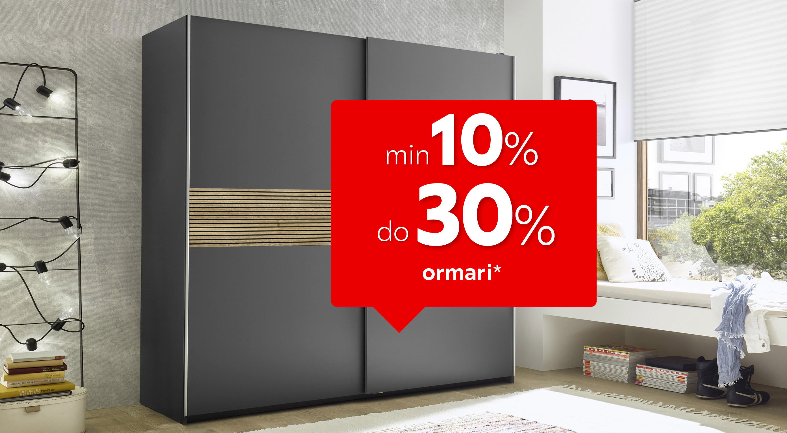 min 10% do 30% ormari*