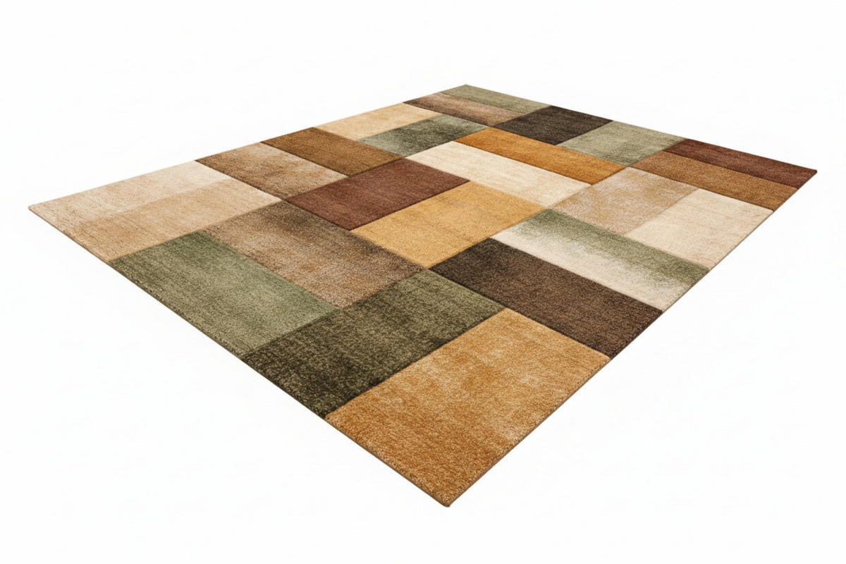 DESIGNER TEPPICH MAUI MODERN TREND - Grün, Textil (140/200cm) - Pergamon