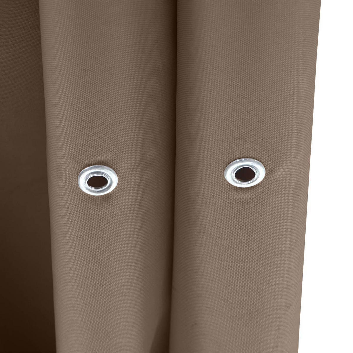 PERGOLA 232x300x300cm Taupe-Braun - Taupe, Metall (300/232/300cm) - BERLINLODGE