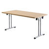 KLAPPTISCH KL 80/160/74,5 cm in Buchefarben - Buchefarben, Holzwerkstoff (80/160/74.5cm) - bümö