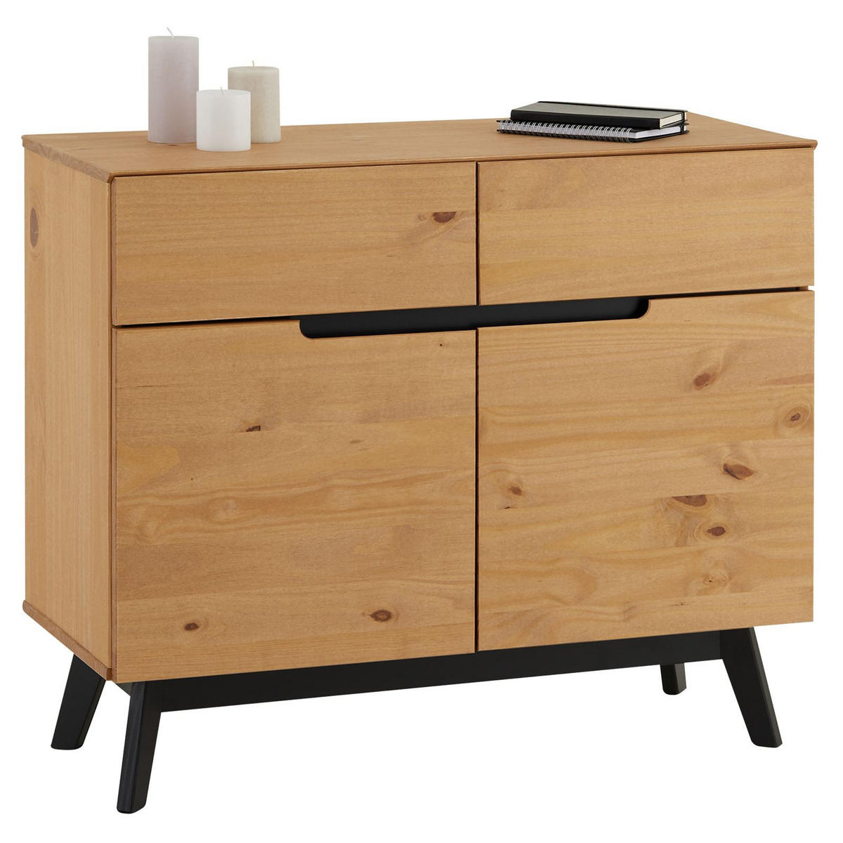 KOMMODE TIBOR - Kieferfarben, Holz (98/84/40cm) - IDIMEX