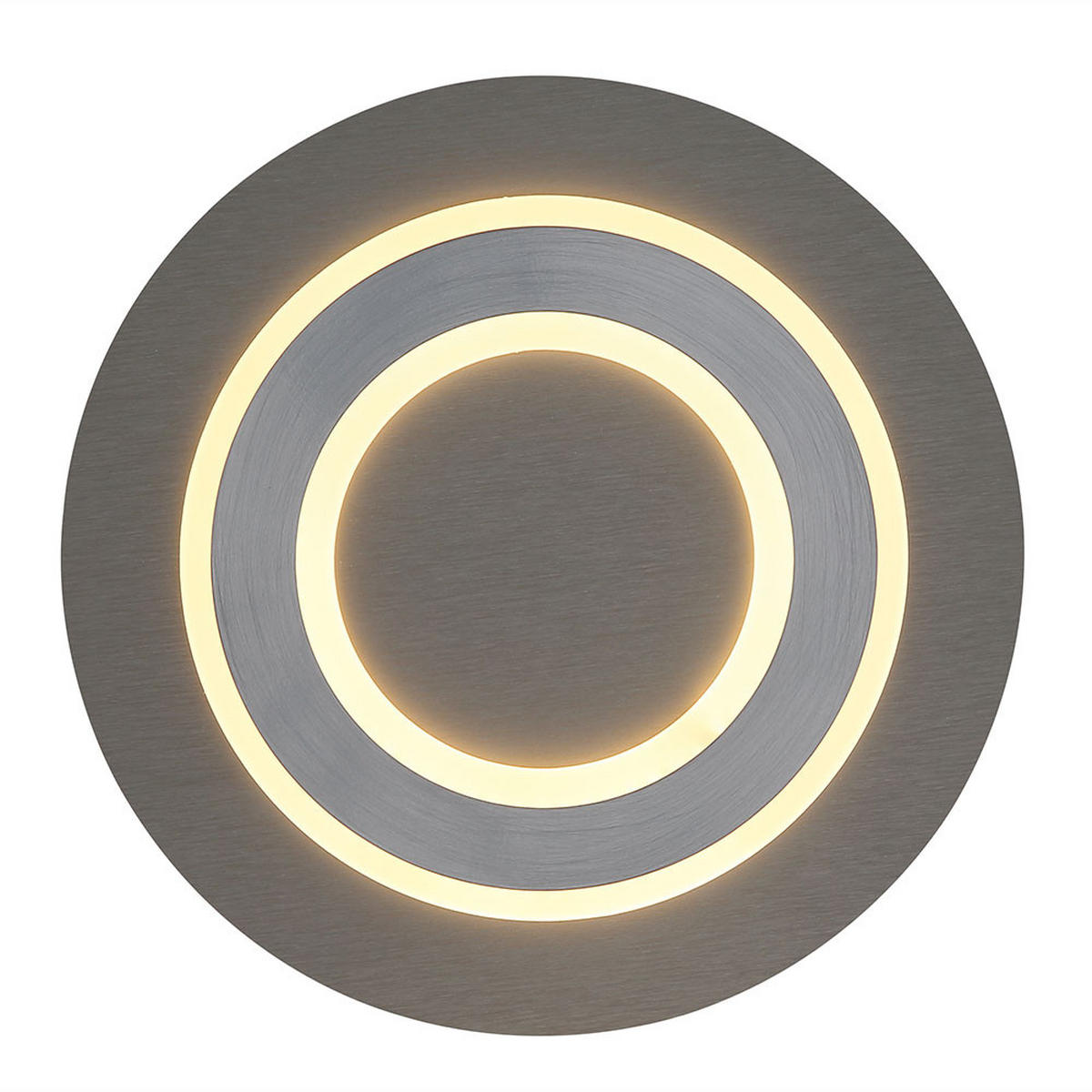 LED DECKENLEUCHTE Jayden Grau Metall - Grau, Metall (32/32/5.5cm) - Globo Lighting