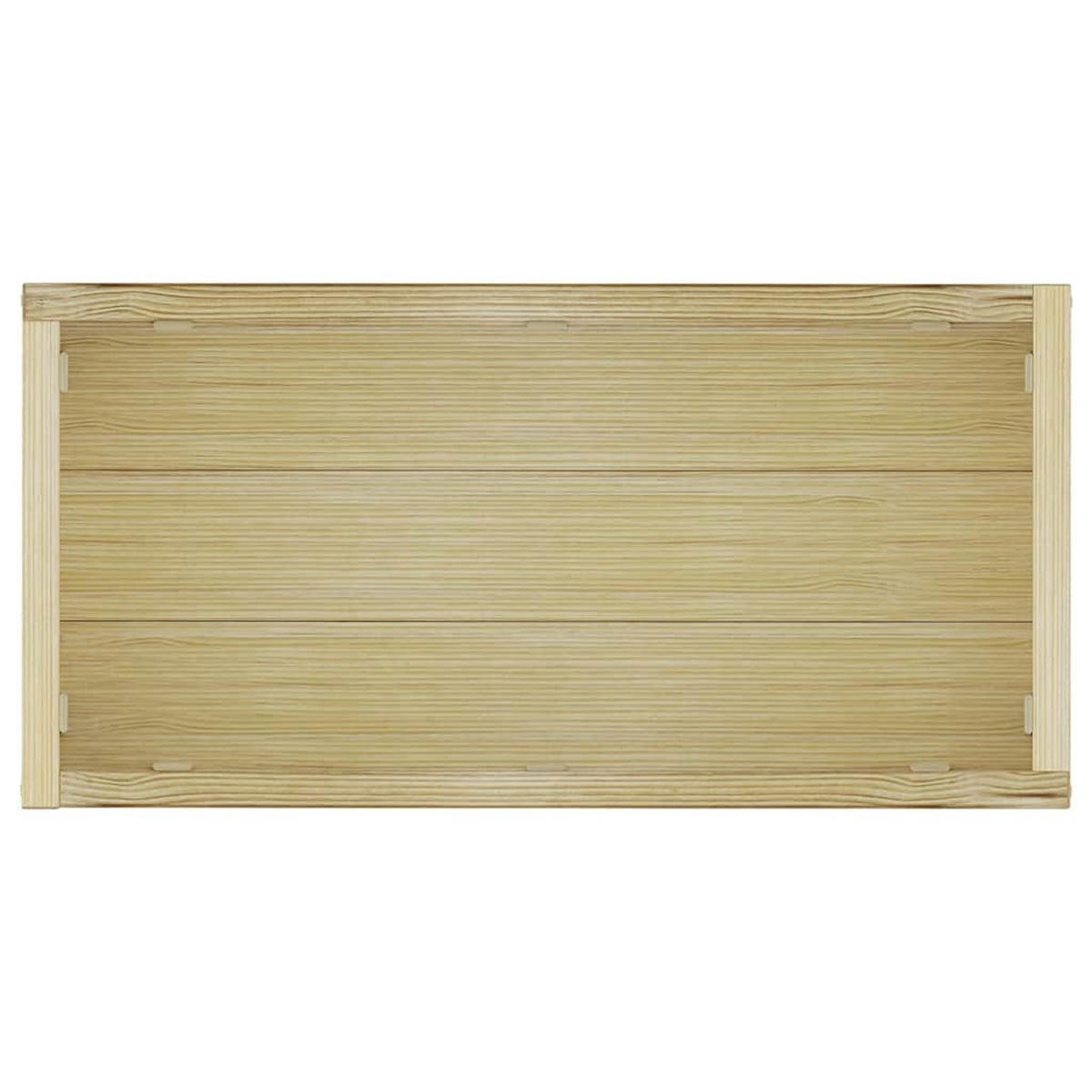 HOCHBEET 100/50/40 Cm Holz Rechteckig - Braun, Holz (50/40/100cm) - vidaXL