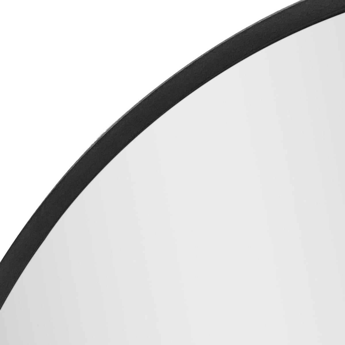 WANDSPIEGEL Modugno - Schwarz, Glas/Metall (50/2.8/50cm) - [en.casa]