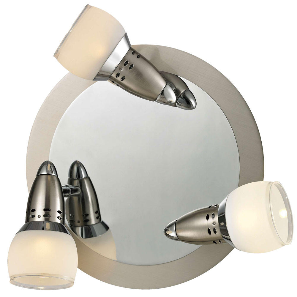 LED DECKENLEUCHTE SONUS Silber Stahl - Silberfarben, Glas (26/26/16cm) - Esto