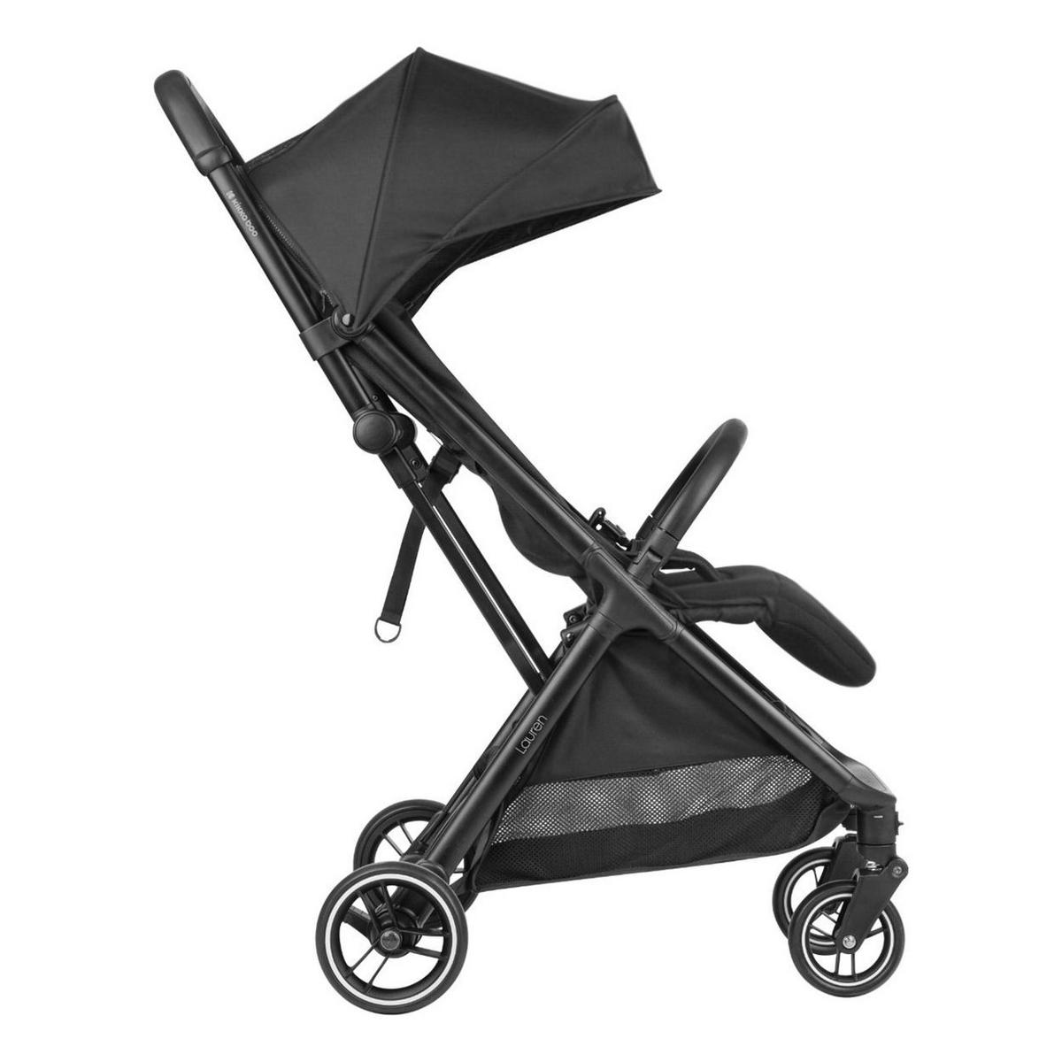 BUGGY Lauren grau verstellbar faltbar Aluminiumrahmen bis 22 kg - Hellgrau, Metall (68/55/105cm) - Kikka boo