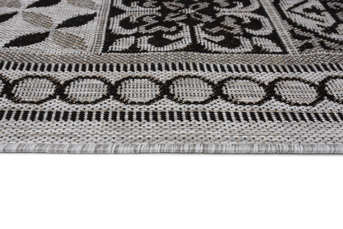 TEPPICH MELISSA Grau 140/200 cm - Grau, Kunststoff (140/200cm) - Tapiso