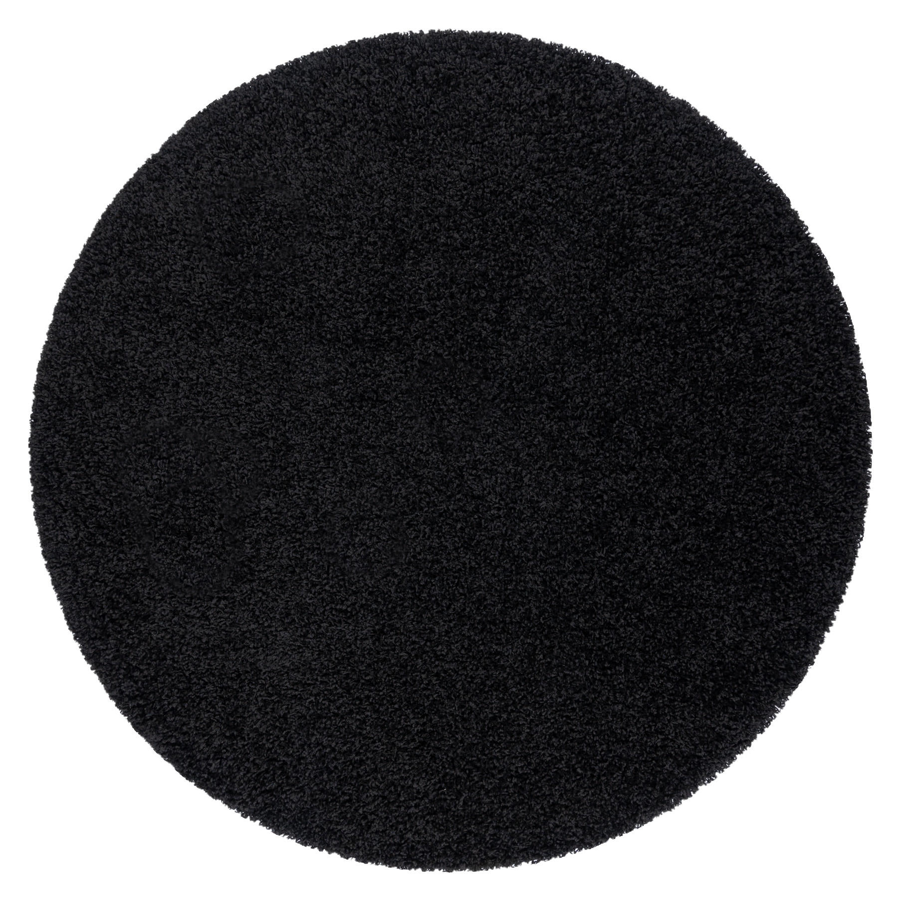 TEPPICH Soffi 100 cm - Schwarz, Textil (100/100cm) - rugsX