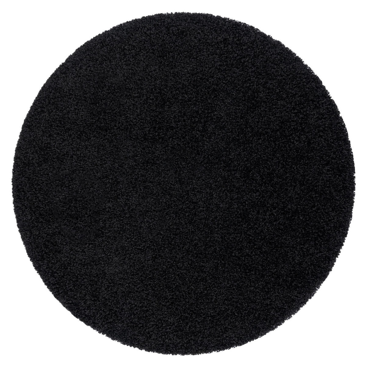 TEPPICH Soffi 100 cm - Schwarz, Textil (100/100cm) - rugsX