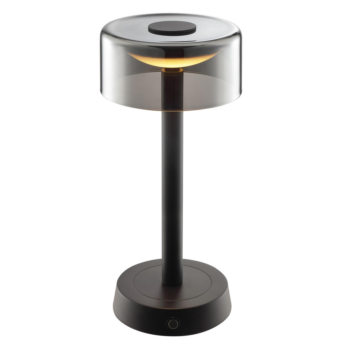 TISCHLEUCHTE Razor Schwarz 12/12/26 cm - Schwarz, Metall (12/12/26cm) - Brilliant