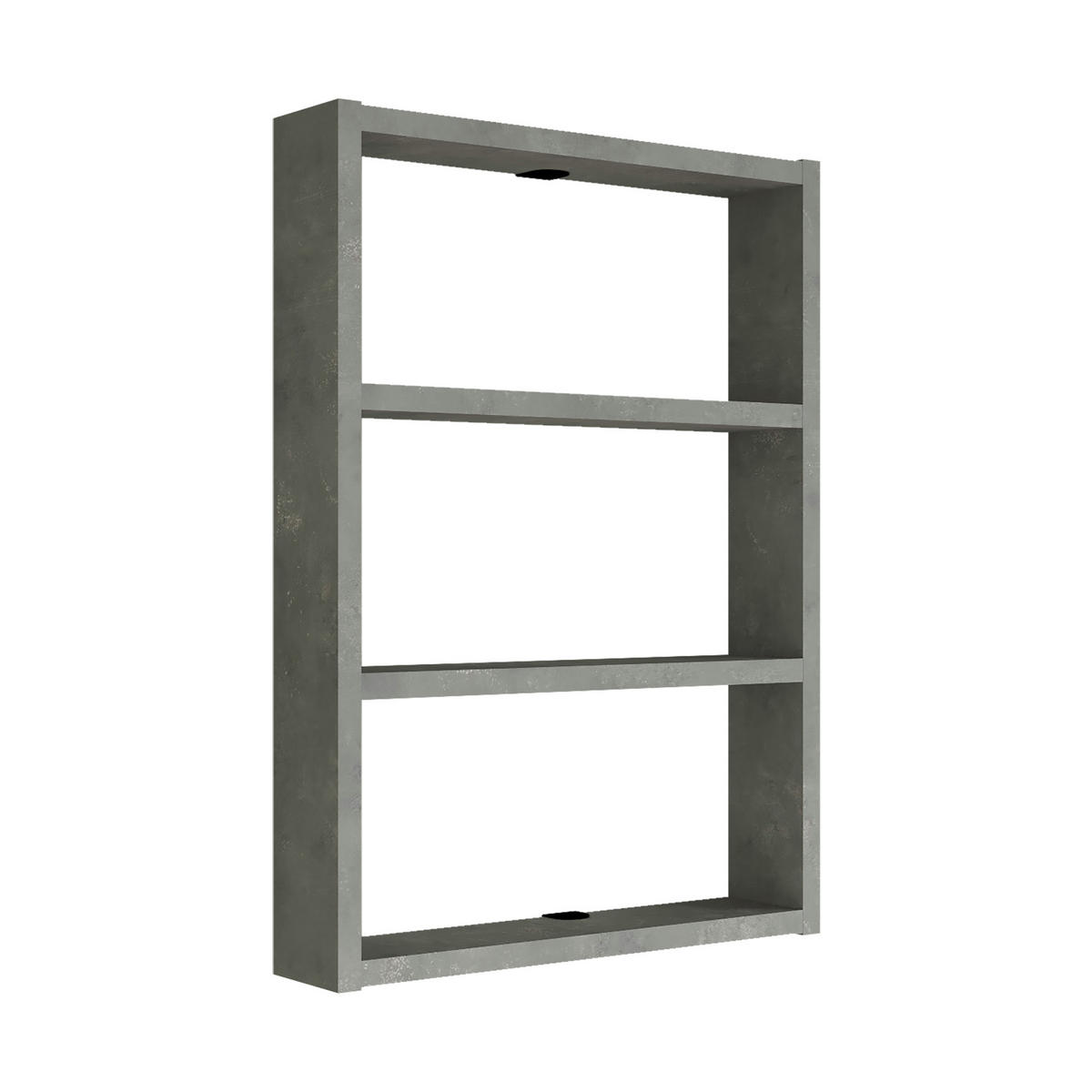 KÜCHENREGAL Lappajärvi - Grau, Holzwerkstoff (43/60/9cm) - [en.casa]