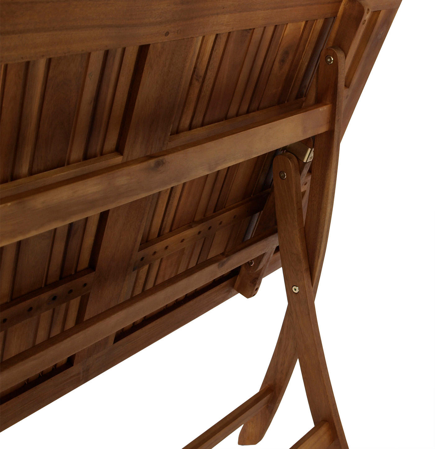KLAPPTISCH Menorca aus Akazienholz, 5-fach verstellbar - Braun, Holz (70/120/74cm) - TPFGarden