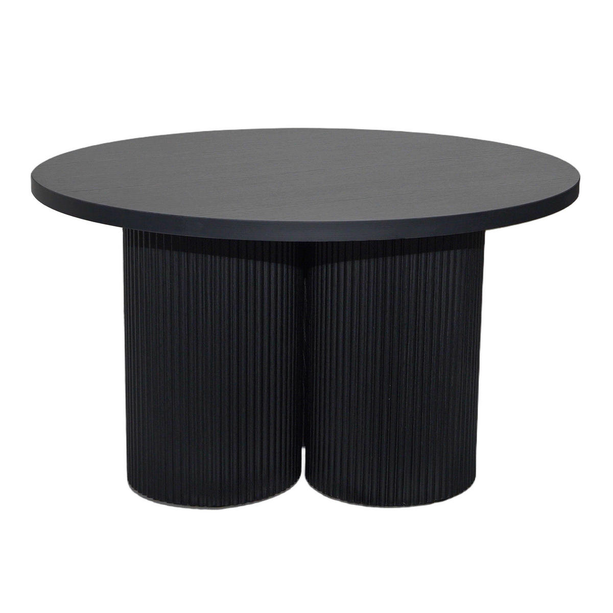 COUCHTISCH, dunkles Holzeffekt - Braun, Holz (80/80/45cm) - Oviala