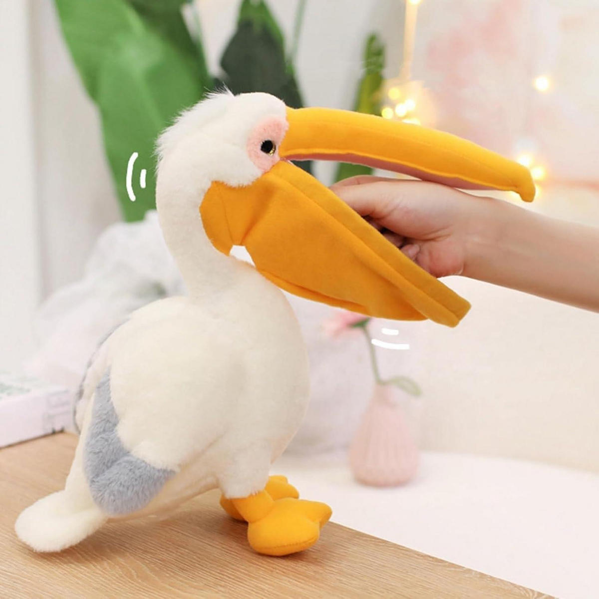 KUSCHELTIER Vogel 30 cm - Multicolor, Textil (15/30cm)