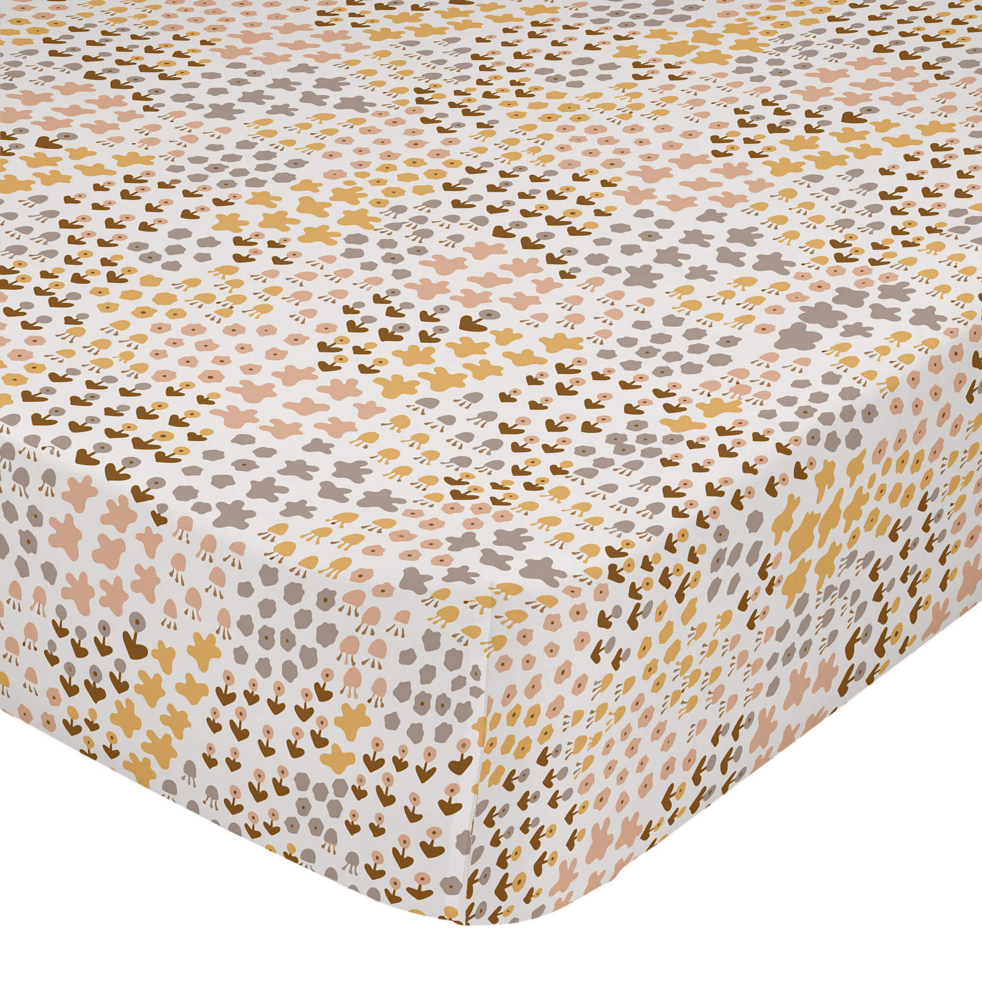 SPANNBETTTUCH autumn 105x200x32 cm mehrfarbig - Multicolor, Textil (105/200cm) - Happy Friday