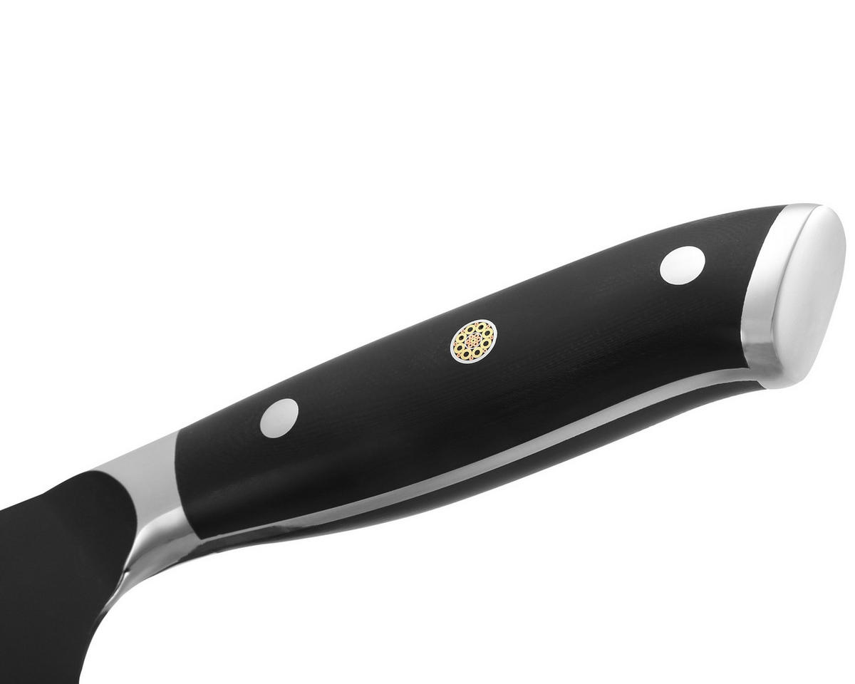 SANTOKUMESSER 18 cm - Schwarz, Metall (31cm) - Wakoli