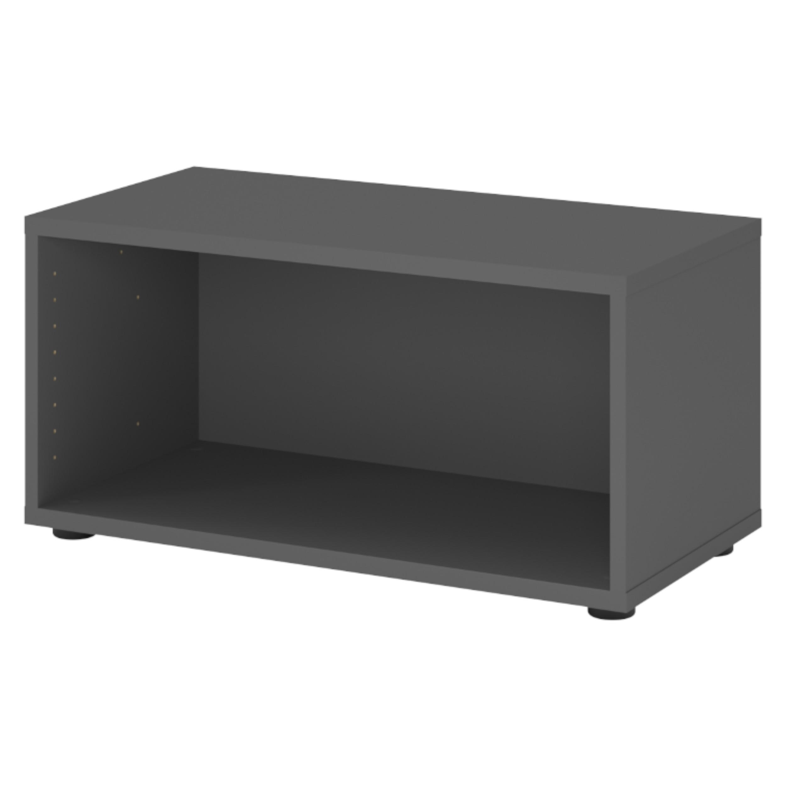 bümö Regal Graphit 80x39.6x40 cm