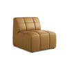 SOFAELEMENT Kunstleder Braun - Cognac/Schwarz, Holzwerkstoff/Kunststoff (75/77/90cm) - Makamii