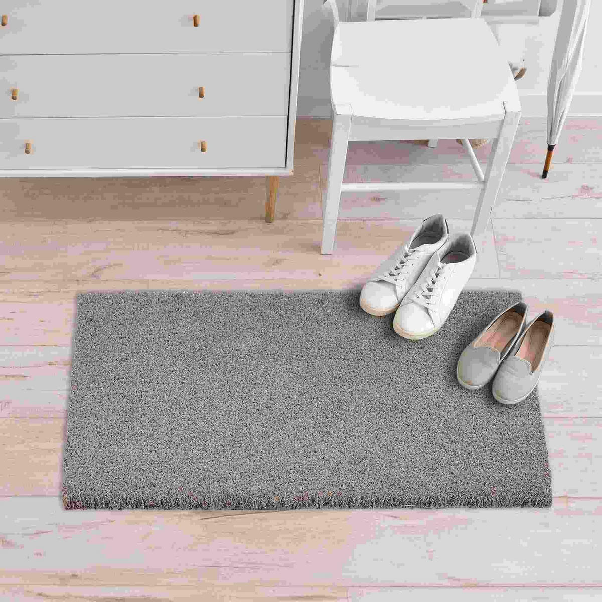 RUTSCHFESTE FUßMATTE KEIRA 2ER SET - Grau, Textil (40/60cm) - Astra