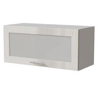 KLAPPHÄNGESCHRANK Brerra W4BS/80 WKF Weiß / RAL 9001 creme Hochglanz 80 / 32,5 / 36cm - Creme/Weiß, Holz/Holzwerkstoff (80/36/32.5cm) - Feldmann-Wohnen