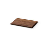 SCHNEIDEBRETT Walnussholz, 24 x 16 cm - Braun, Holz (24/16cm) - Continenta